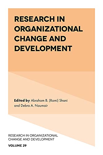 Stock image for Research in Organizational Change and Development: 29 for sale by WorldofBooks
