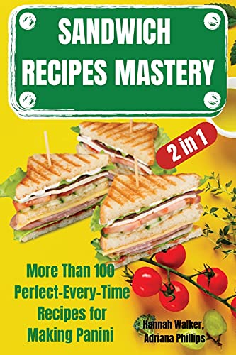 Beispielbild fr SANDWICH RECIPES MASTERY 2 in 1 zum Verkauf von Buchpark