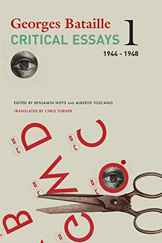 Beispielbild fr Critical Essays. Volume 1 1944-1948 zum Verkauf von Blackwell's