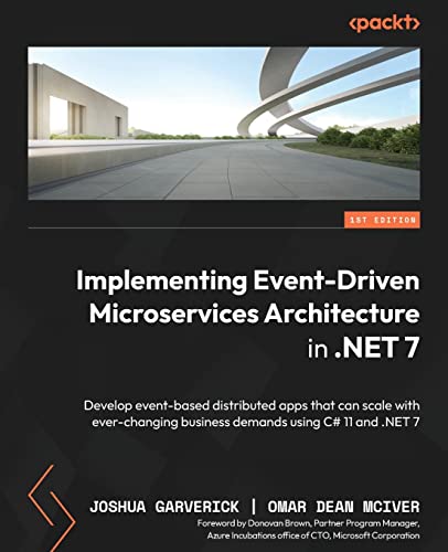 9781803232782: Implementing Event-Driven Microservices Architecture in .NET 7: Develop event-based distributed apps that can scale with ever-changing business demands using C# 11 and .NET 7