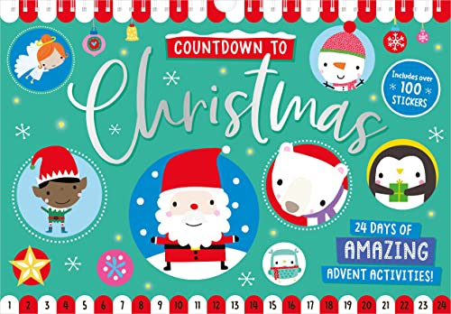 Stock image for Sticker Activity Books Countdown To Christmas for sale by GreatBookPrices