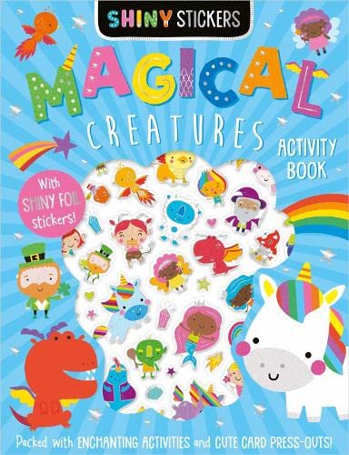 Stock image for Shiny Stickers Shiny Stickers Magical Creatures for sale by AwesomeBooks