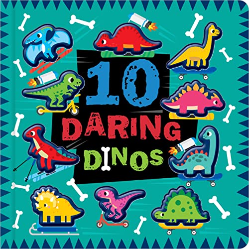 Imagen de archivo de 10 Daring Dinos a la venta por WorldofBooks