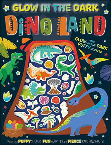 Stock image for Glow in the Dark Dino Land Activity Book for sale by HPB-Ruby