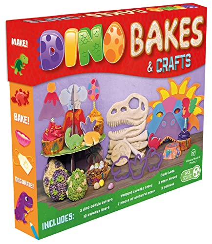 9781803680026: Dino Bakes & Crafts (Children’s Arts and Crafts Activity Kit)