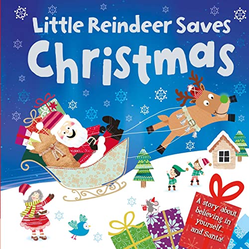 Stock image for Little Reindeer Saves Christmas: Padded Board Book for sale by ThriftBooks-Dallas