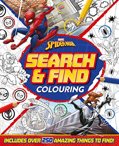 Beispielbild fr Marvel Spider-Man: Search & Find Colouring ( ) zum Verkauf von WorldofBooks