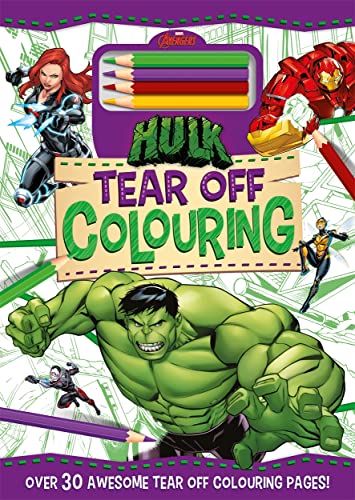 Beispielbild fr Marvel Avengers Hulk: Tear Off Colouring zum Verkauf von WorldofBooks