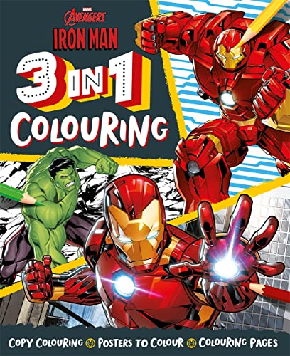 Beispielbild fr Marvel Avengers Iron Man: 3 in 1 Colouring zum Verkauf von Blackwell's