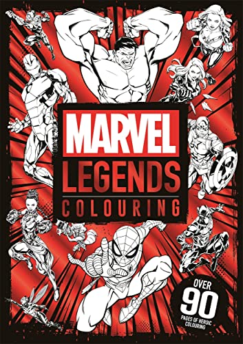 Beispielbild fr Marvel Legends Colouring zum Verkauf von WorldofBooks