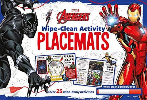 Beispielbild fr Marvel Avengers: Wipe-clean Activity Placemats zum Verkauf von WorldofBooks