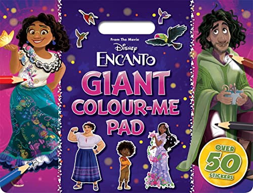 9781803687537: Disney Encanto: Giant Colour Me Pad (From the Movie)