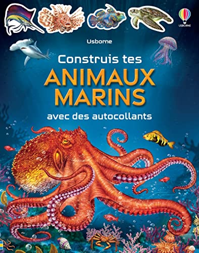 Beispielbild fr CONSTRUIS TES ANIMAUX MARINS AVEC DES AUTOCOLLANTS zum Verkauf von Librairie La Canopee. Inc.