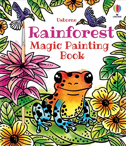 9781803701226: Rainforest Magic Painting Book (Magic Painting Books)