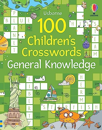 Stock image for 100 Children's Crosswords: General Knowledge for sale by Kennys Bookstore
