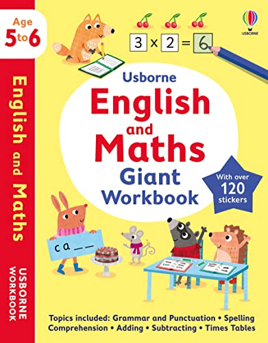 9781803704388: USBORNE ENGLISH AND MATHS GIANT WORKBOOK