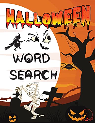 Beispielbild fr Halloween Word Search: Awesome and Spooky Puzzle for Toddlers, Boys, Girls, Kindergarten, and Preschoolers zum Verkauf von Big River Books