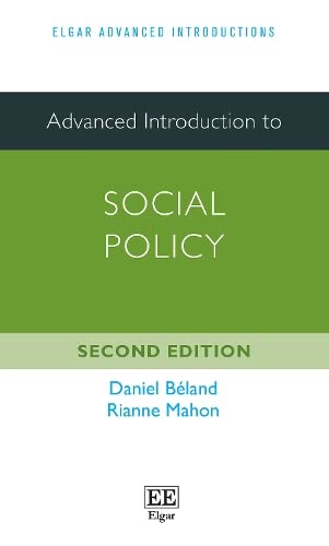 Beispielbild fr Advanced Introduction to Social Policy zum Verkauf von Blackwell's