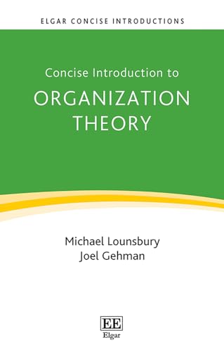 Stock image for Concise Introduction to Organization Theory for sale by Blackwell's