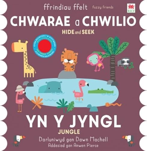 Stock image for Chwarae a Chwilio: yn y Jyngl / Hide and Seek: in the Jungle for sale by WorldofBooks