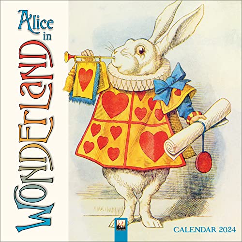 Alice in Wonderland Wall Calendar 2024 (Art Calendar) (Calendar)