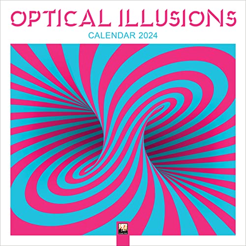 Beispielbild fr Optical Illusions Wall Calendar 2024 (Art Calendar) zum Verkauf von WorldofBooks