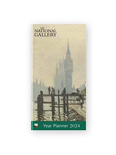 Stock image for National Gallery: Monet, The Thames Below Westminster 2024 Year Planner - Month to View for sale by Monster Bookshop