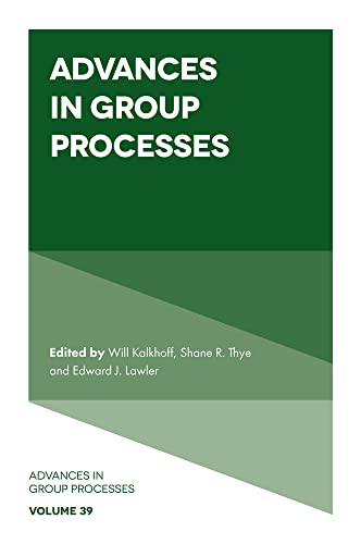 Stock image for Advances in Group Processes for sale by Blackwell's