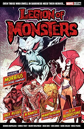Beispielbild fr Marvel Select Legion of Monsters zum Verkauf von AwesomeBooks