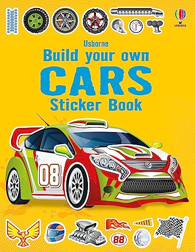 9781805070023: Build Your Own Cars Sticker Book (Build Your Own Sticker Book)