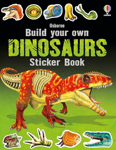 Imagen de archivo de Build Your Own Dinosaurs Sticker Book (Build Your Own Sticker Book) [Paperback] Tudhope, Simon and Franco Tempesta a la venta por Lakeside Books