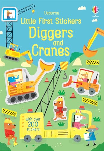 Imagen de archivo de Little First Stickers Diggers and Cranes a la venta por ThriftBooks-Dallas