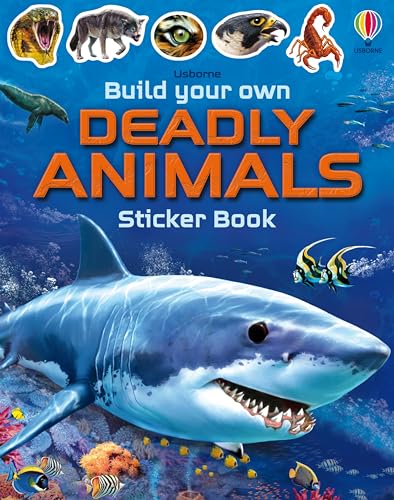 9781805071853: Build Your Own Deadly Animals (Build Your Own Sticker Book)