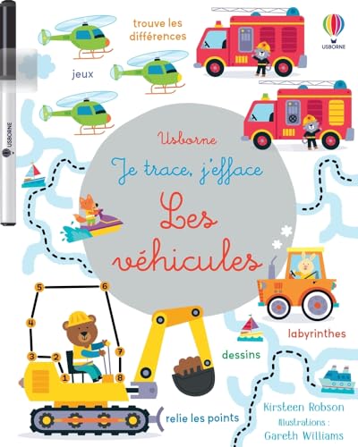 Stock image for JE TRACE, J'EFFACE - LES VHICULES for sale by Librairie La Canopee. Inc.
