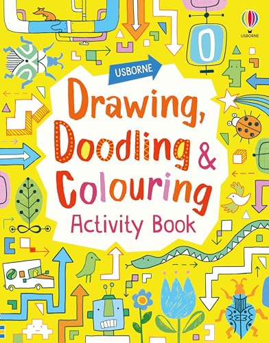 9781805074182: Drawing, Doodling and Coloring Activity Book