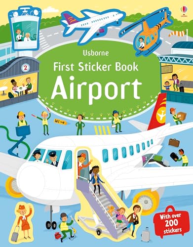 Stock image for First Sticker Book Airport (First Sticker Books) for sale by GF Books, Inc.