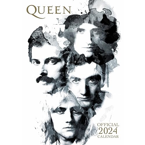 9781805270041: Queen 2024 Calendar, Month To View A3 Wall Calendar, Official Product