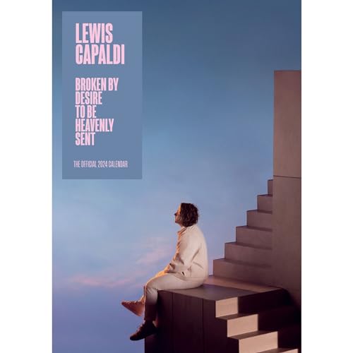 9781805273486: Lewis Capaldi 2024 A3 Calendar, Month to View, Wall Hang, Official Product