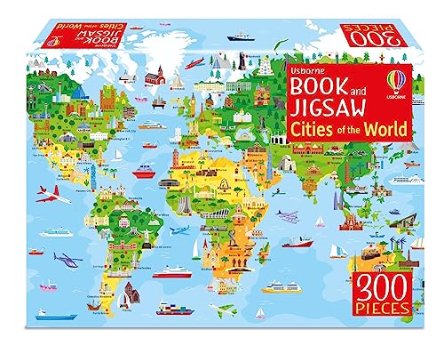 Stock image for Usborne Book and Jigsaw Cities of the World for sale by Books Puddle