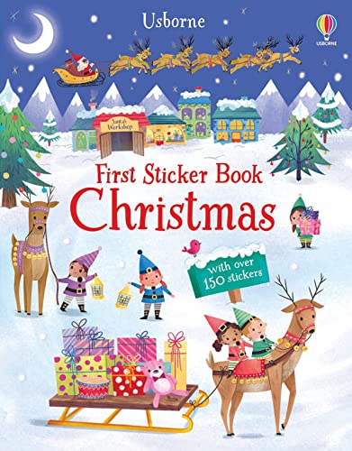 Beispielbild fr First Sticker Book Christmas zum Verkauf von ThriftBooks-Atlanta