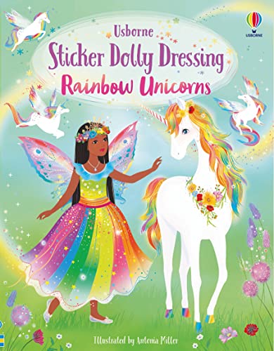 Stock image for Sticker Dolly Dressing Rainbow Unicorns for sale by Blue Vase Books