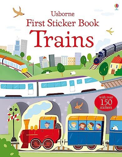 Beispielbild fr First Sticker Book Trains (First Sticker Books) zum Verkauf von Red's Corner LLC