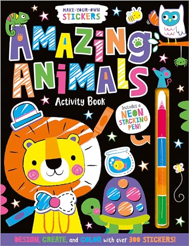 Beispielbild fr Make-Your-Own Stickers Amazing Animals Activity Book zum Verkauf von Blackwell's