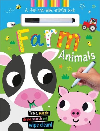 Beispielbild fr Wipe-Clean Farm Animals zum Verkauf von Blackwell's