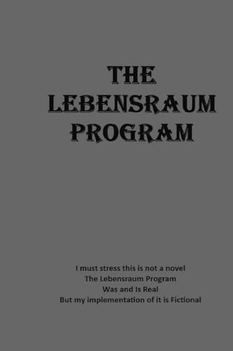 Stock image for The Lebensraum Program for sale by PBShop.store US