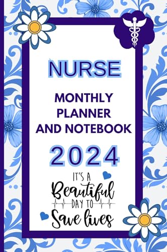 Stock image for Nurse Monthly Planner And Notebook 2024 for sale by PBShop.store US