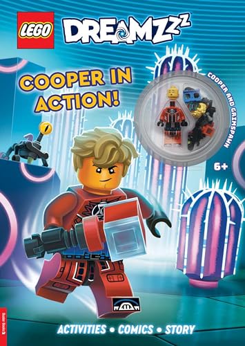 Stock image for LEGO DREAMZzz: Cooper in Action (with Cooper LEGO minifigure and grimspawn mini-build) (LEGO Minifigure Activity) for sale by Revaluation Books