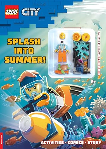 Stock image for LEGO City: Splash into Summer (with diver LEGO minifigure and underwater accessories) (LEGO Minifigure Activity) for sale by Revaluation Books