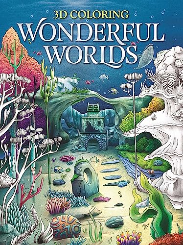 Stock image for 3D Coloring: Wonderful Worlds Format: Paperback for sale by INDOO