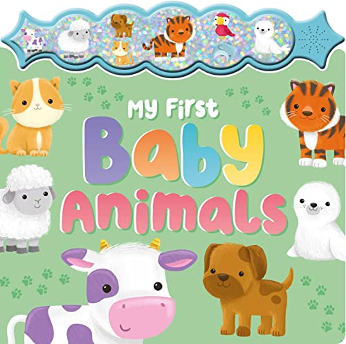 Stock image for My First Baby Animals: A Sparkly Sound Button Book for sale by BookOutlet